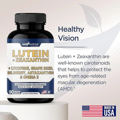 Lutein and Zeaxanthin Supplements 3, Resveratrol,