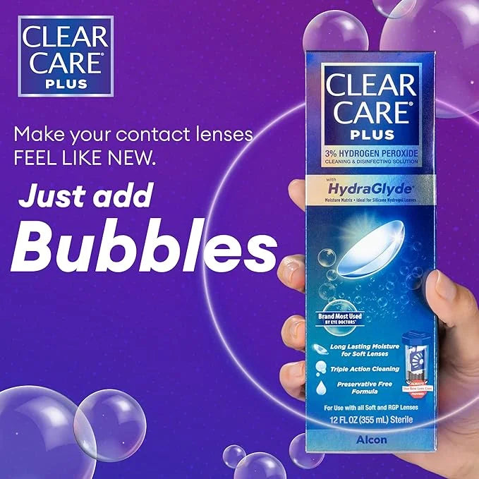 Clear Care Plus Cleaning and Disinfecting 12 Fl