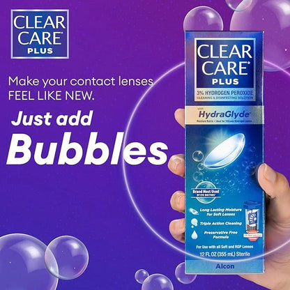 Clear Care Plus Cleaning and Disinfecting 12 Fl