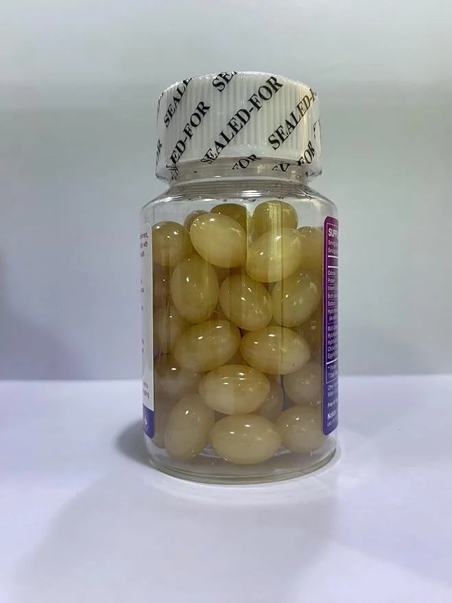 Multi Collagen Peptides Softgel - Type I, II, III, V, X - Hydrolyzed Collagen Peptides with Biotin, Vitamin C, Hyaluronic ...