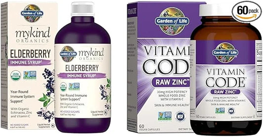 Garden of Life Organics Plant-Based Elderberry 6.59 fl 30mg High