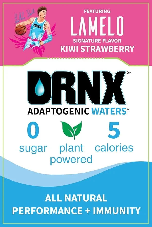 DRNX 12 Pack Adaptogenic Waters Complete 5 Calories