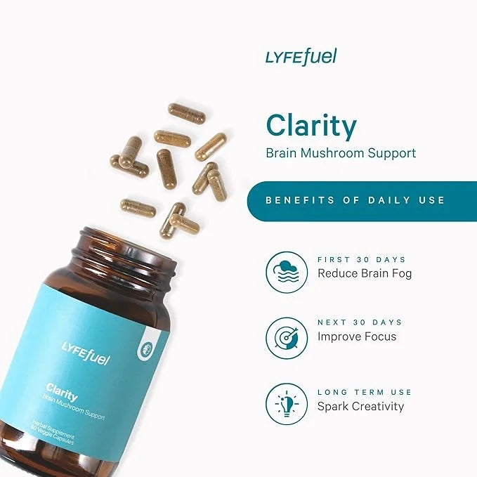 LyfeFuel Adaptogen Blend for Focus & Productivity 60 Vegan