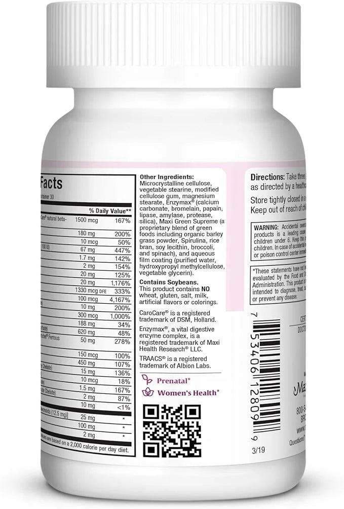 Maxi Health, Maxi Prenatal, 90 Count 1)