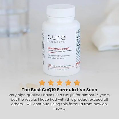 MicroActive CoQ10 Enhanced with MicroPQQ + 60 Veg 2 Month