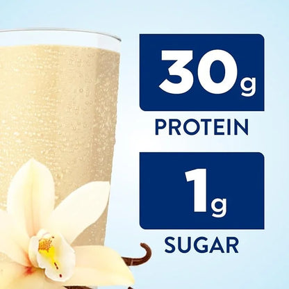 Ensure Max Protein Shake | French Vanilla | Meal Supplement Shake | Ready to Drink | 30g Protein for Muscle Building | 1g ...