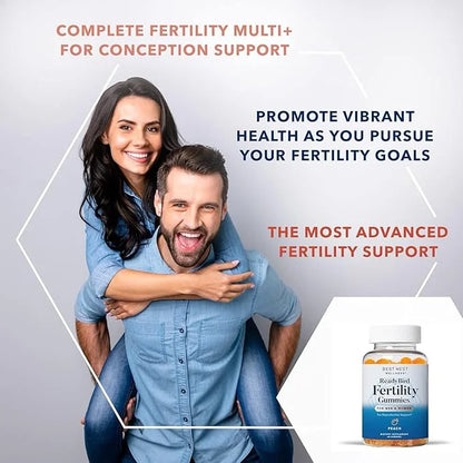 Best Nest Wellness Fertility Gummies Q10 - 60 Gummies