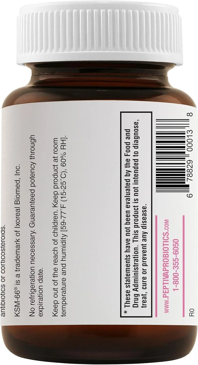 Peptiva Probiotics for Women's Health 25 Billion 60 Vegetarian