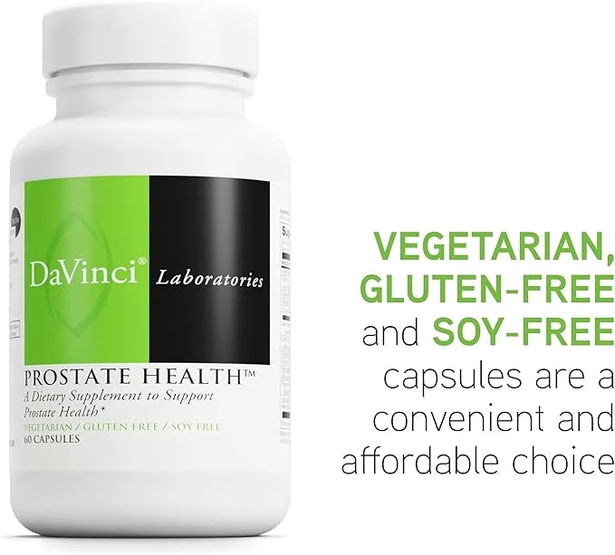 DAVINCI Labs Prostate Health 60 Vegetarian (30 Servings)