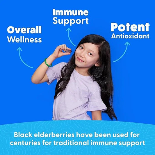 Feel Great Kids Elderberry Gummies 60 Day
