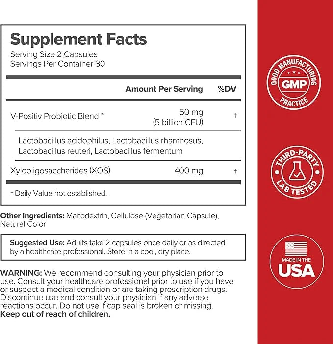 URO Vaginal Probiotics for Women pH Balance with Prebiotics & Lactobacillus Probiotic Blend - Women's Vaginal Health Suppl...