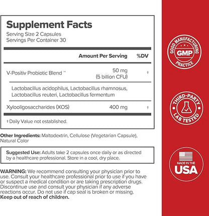 URO Vaginal Probiotics for Women pH Balance with Prebiotics & Lactobacillus Probiotic Blend - Women's Vaginal Health Suppl...