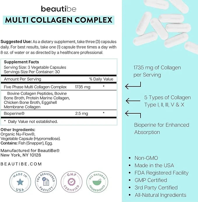 Collagen Pills for Women & Men