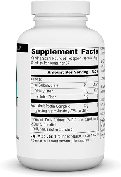 Source Naturals Grapefruit Pectin, Soluble Fiber 4 oz