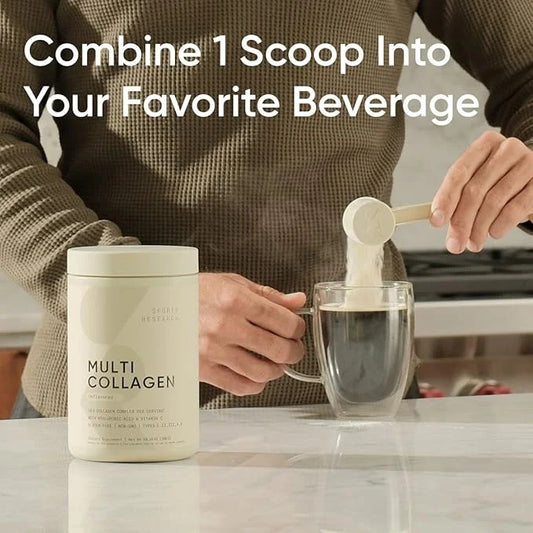 Sports Research Multi Collagen Protein Powder 5 Types 30 Servings