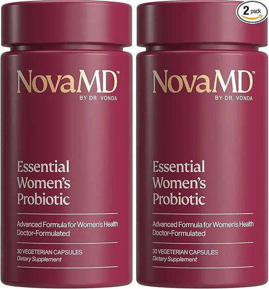 by Dr. Vonda Essential Gluten-Free Probiotics (2 Pack), 50 Billion