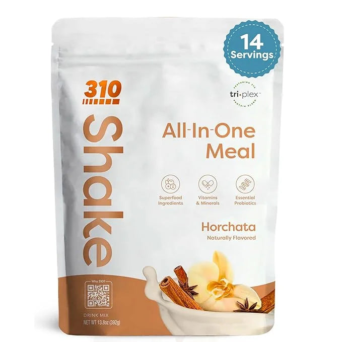 310 Nutrition Meal Replacement Shake - Fiber-Rich Vegan Superfood Blend - Low Carb, Keto & Paleo Friendly, Gluten-Free, 26...