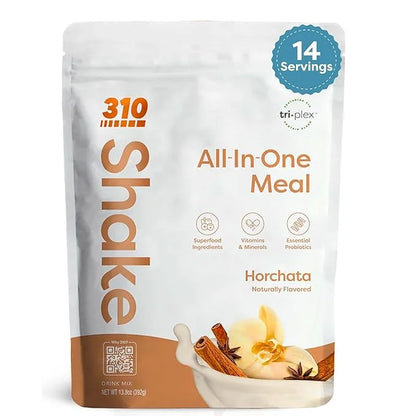 310 Nutrition Meal Replacement Shake - Fiber-Rich Vegan Superfood Blend - Low Carb, Keto & Paleo Friendly, Gluten-Free, 26...