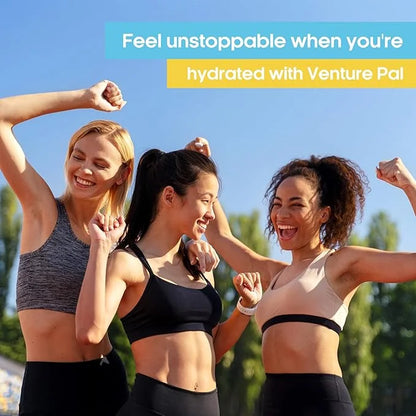 Venture Pal Sugar Free Electrolyte Powder Packets - Liquid Daily IV Drink Mix for Rapid Hydration & Party Recovery | 5 Vit...