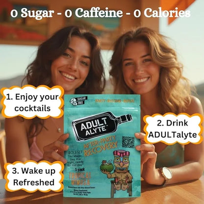 After Alcohol Aid Wellness Vitamins I Restore Better Mornings I Dihydromyricetin DHM & B Vitamins Complex I Antioxidants S...