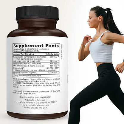 Liver Cleanse and Detox & Repair Formula 60 Capsules