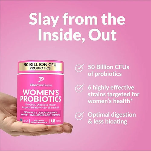 Advanced Women's Probiotics for Gut Health 50 Billion