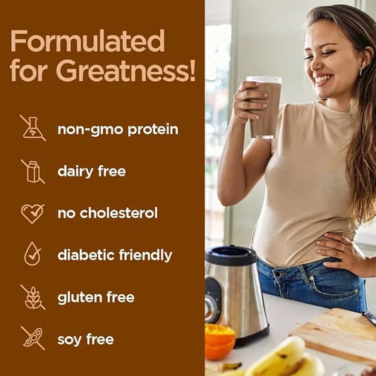 Vegansmart Naturade Plant Based Vegan Protein Powder 2 Pack (30 Servings)