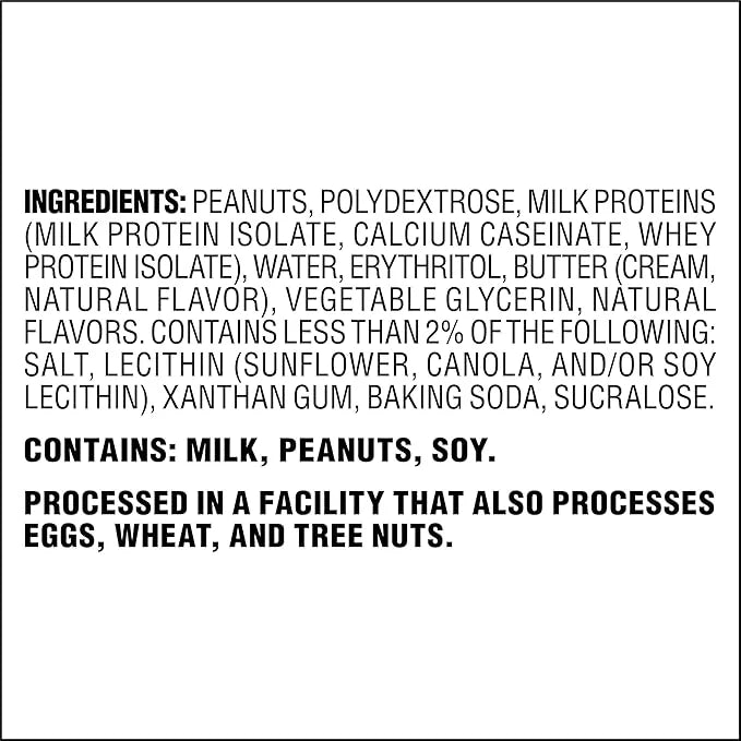 Atkins Peanut Butter Protein Cookie, Protein Dessert, Rich in Fiber, 3g Net Carb, 1g Sugar, Keto Friendly, 4 Count - Produ...