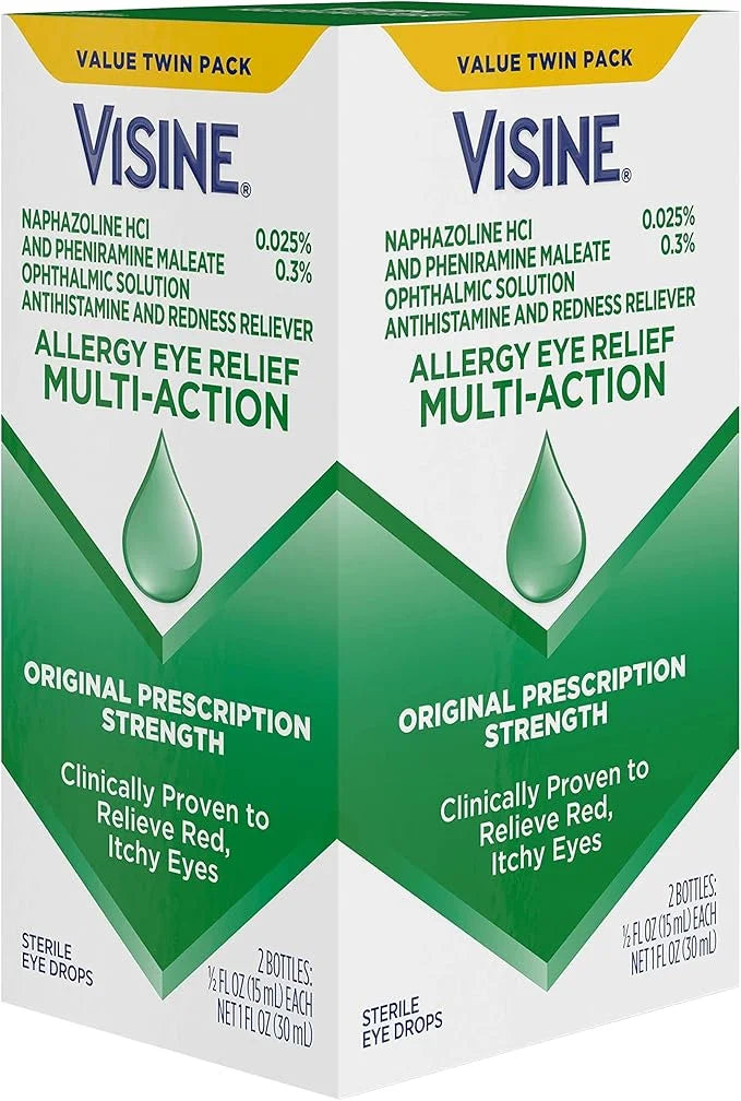 Visine Allergy Eye Relief Multi-Action Antihistamine 0.5 fl.