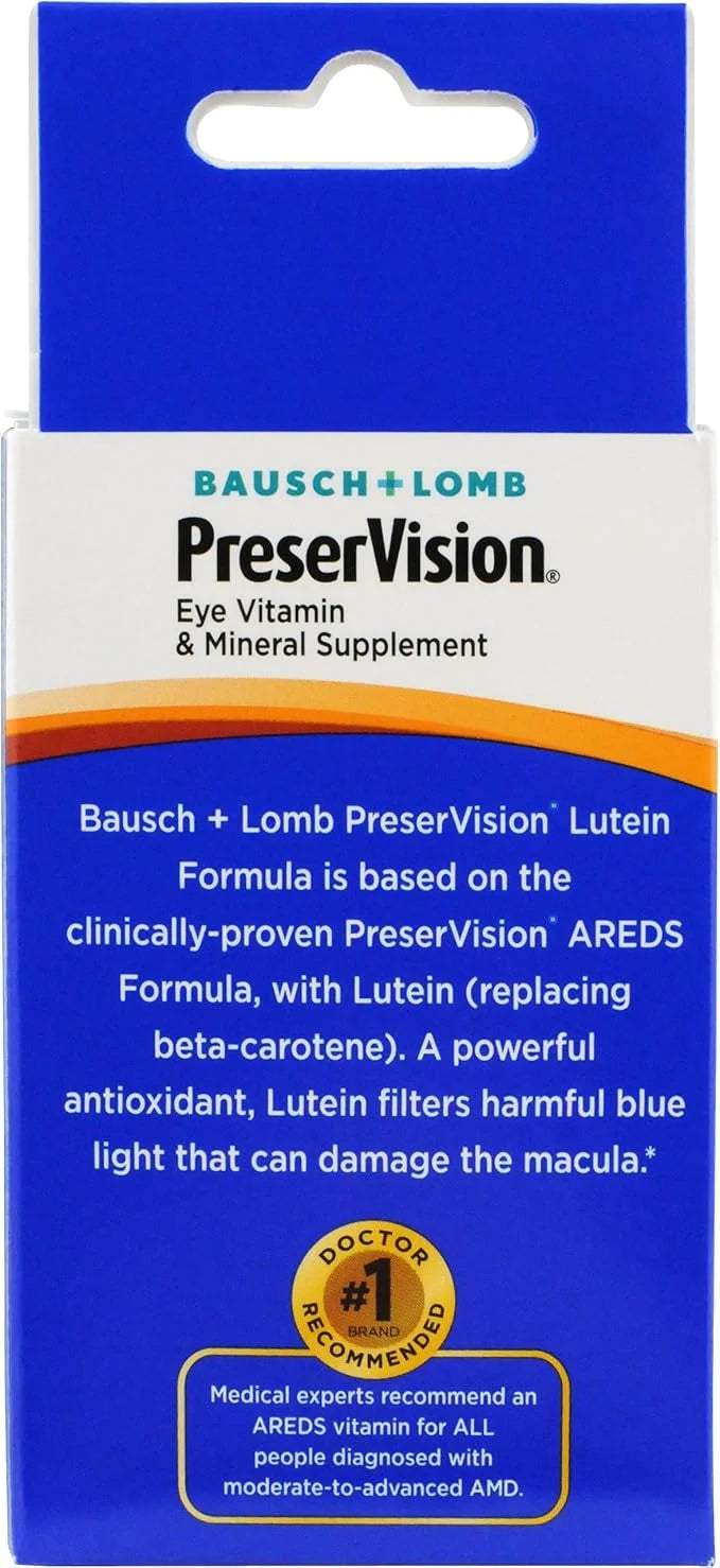 Preservision With Lutein Eye Vitamin & 50 Count