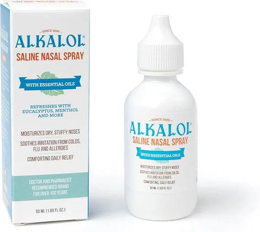 Alkalol Solution Saline Nasal Spray, 1.69
