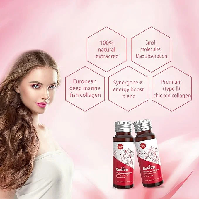Liquid Collagen for Women, Collagen Drink 10,000mg Marine 1.69 Fl 10)