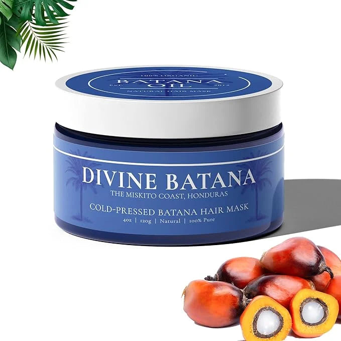 100% COLD-PRESSED (Unscented) Batana Oil - Thicker, Fuller Hair! Fights Thinning & Promotes Growth. A Hair & Scalp 'SUPERF...