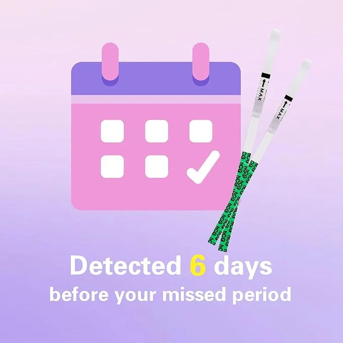 Early Detection Pregnancy Test Kits 22 Counts, x12, Hcg x10, Ultra 2 Ways Check(12+10 Counts)