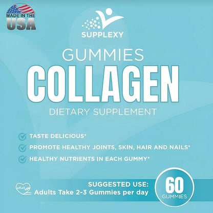 Collagen Gummies - Healthy Nutrients Hair 60 Gummy