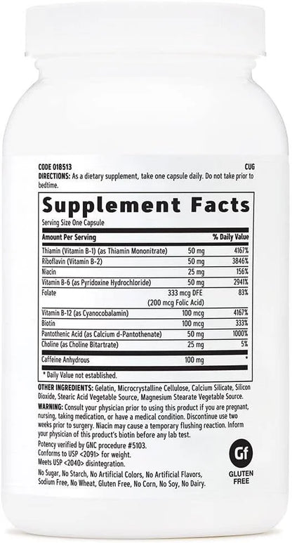 GNC B-Complex Plus Energy 120 Count