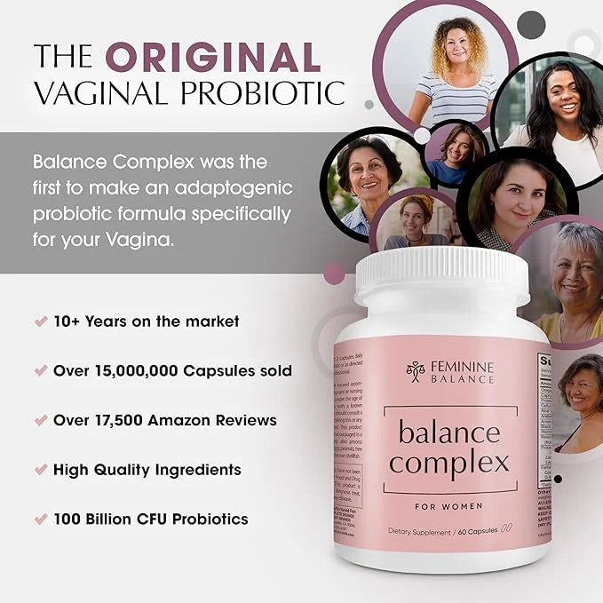 Balance Complex 17-in-1 Vaginal Health 100 60 Capsules