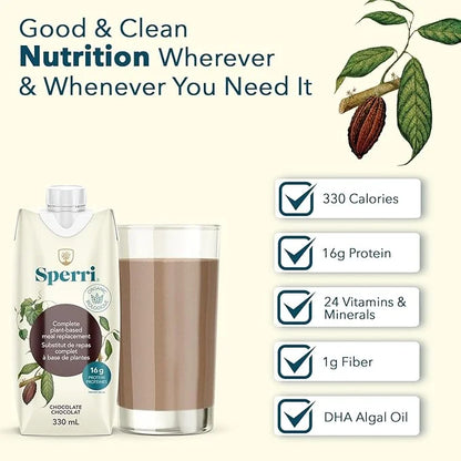 Complete Plant-Based Meal Replacement & Protein Shake 330 mL 4.6 fl. 12) -