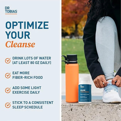 Dr. Tobias Colon 14 Day Cleanse, 2 Bottles 28 Capsules (1-2 Daily)