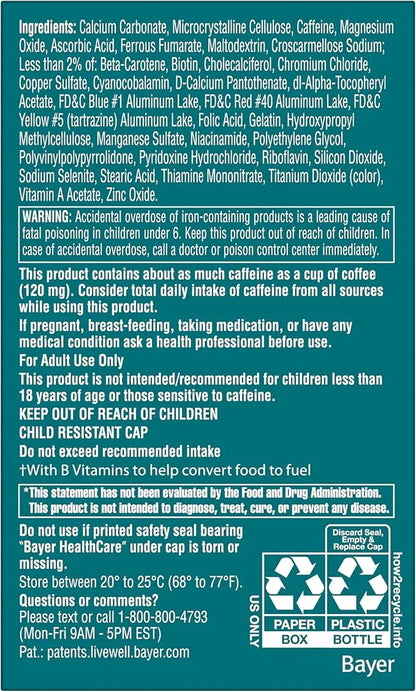 One A Day Women’s Active Metabolism 50 Count
