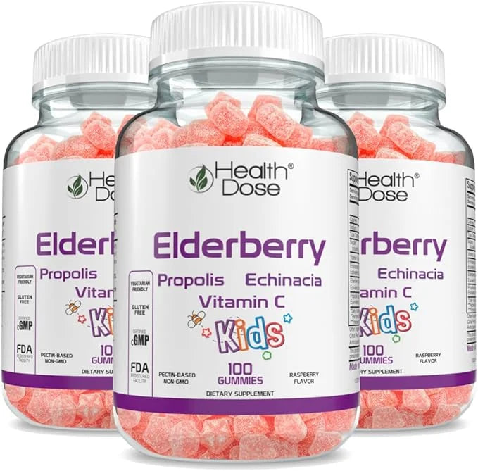Elderberry Sambucus Gummy Vitamins Kids 100 3