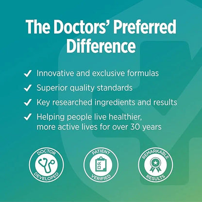 DOCTORS' PREFERRED Liver+ Revive & Restore 10-in-1 Formula 4’Liver and 60 Capsules