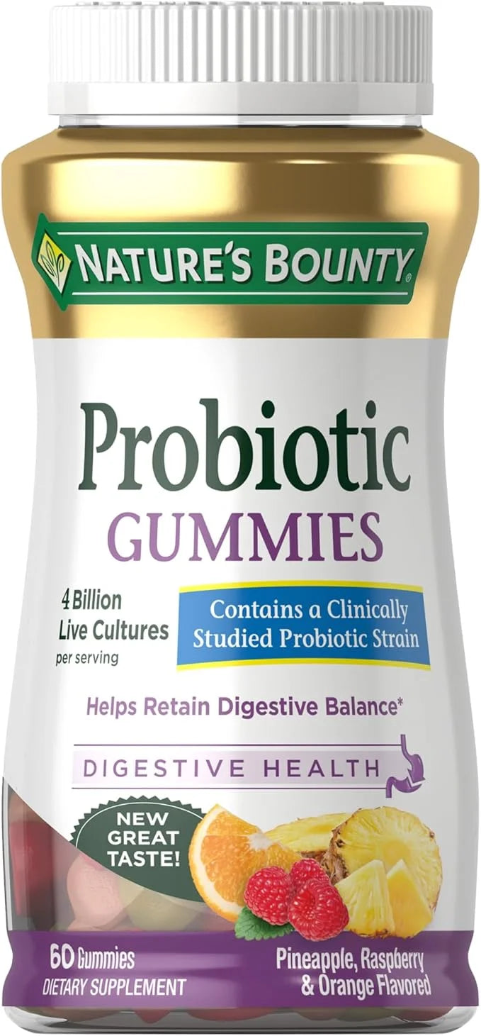 Nature's Bounty Probiotic Gummies, Immune Health 60 Ct