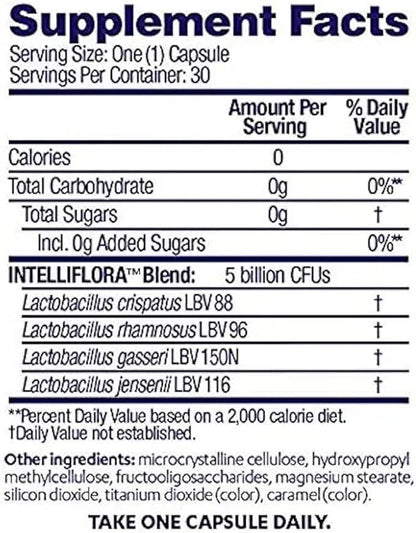 AZO Complete Feminine Balance Daily Probiotics for Women, Clinically Proven to Help Protect Vaginal Health, balance pH and...