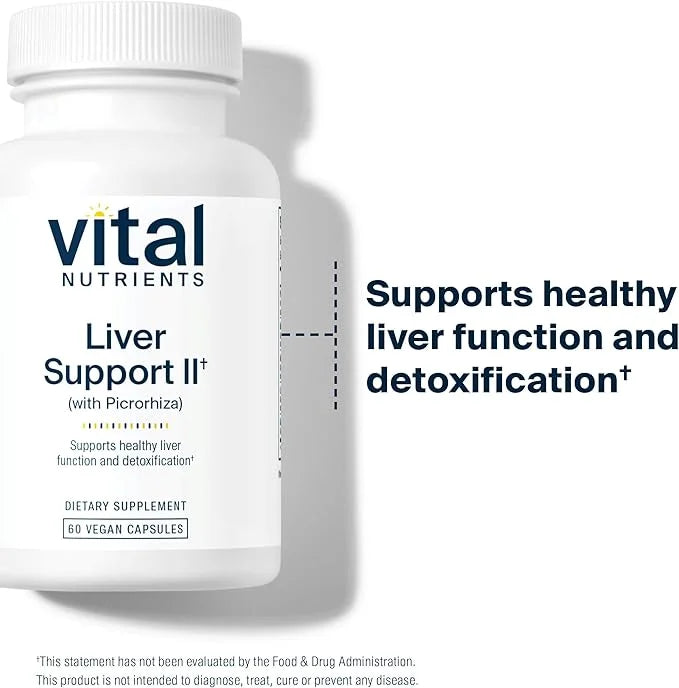 Vital Nutrients Liver Support II 60 Capsules