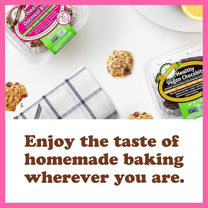 Alyssa’s Chocobites ⎸ Gluten Free Cookies, Healthy Snacks from the Bakery ⎸ Sugar Free Soft Cookies, Low Carb, Keto Protei...