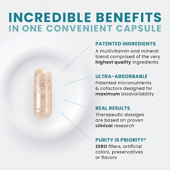 Methyl Multi Without Iron 120 Vegan 60 Day B12 & (5-MTHF), Multivitamin