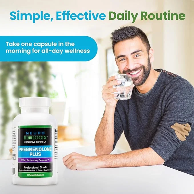 Pregnenolone Plus - Optimal Pregnenolone Supplement for Women to Support Energy, Mood & Mental Clarity - Promotes Mitochon...