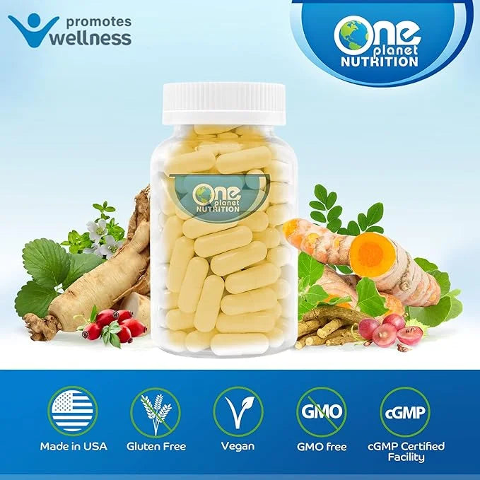 Nano Curcumin 500mg — Turmeric Curcumin 120 Veggie