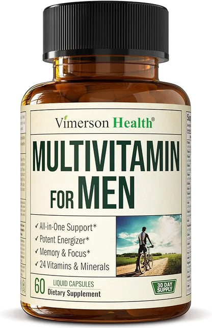 Multivitamin for Men B12, Zinc,